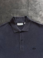 (S) Lacoste Washed Effect мъжка поло тениска